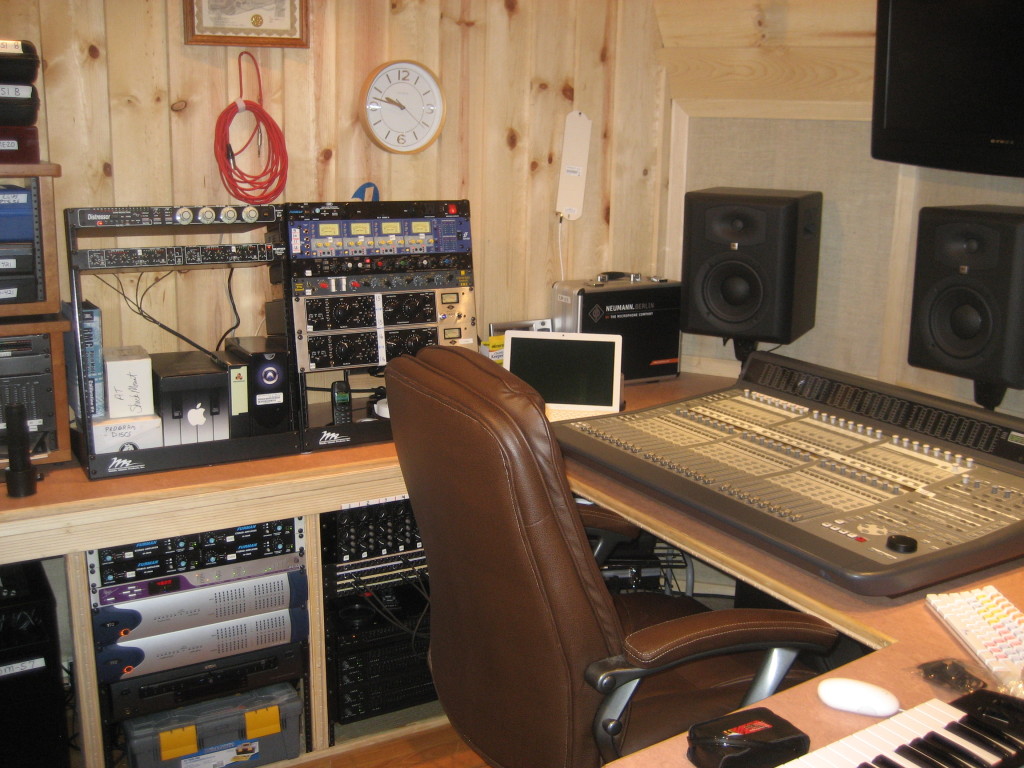 Studio control room used for Kaytranada 2025 release news