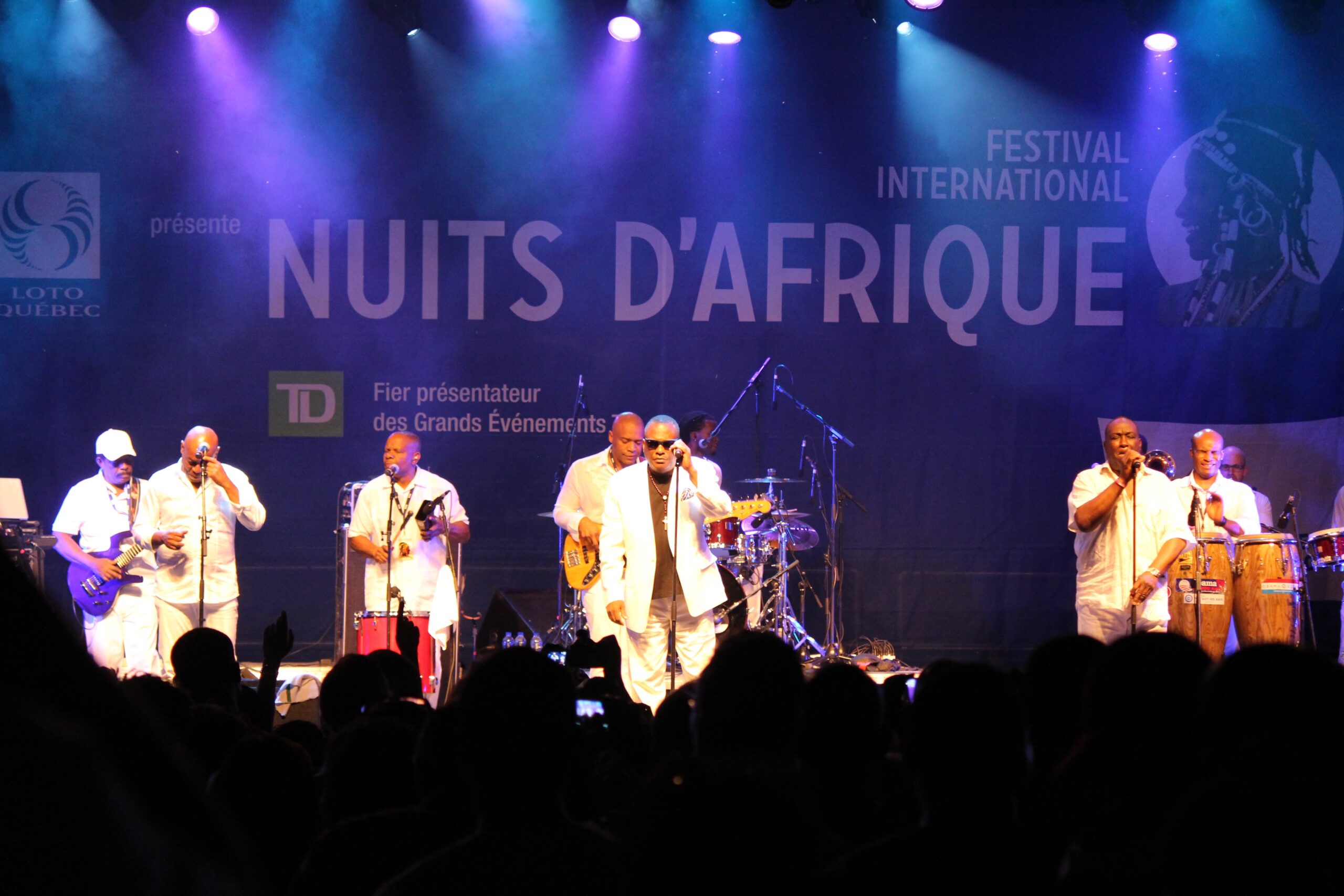 Le groupe haïtien Tabou Combo au Festival International Nuits d'Afrique de Montréal en 2014