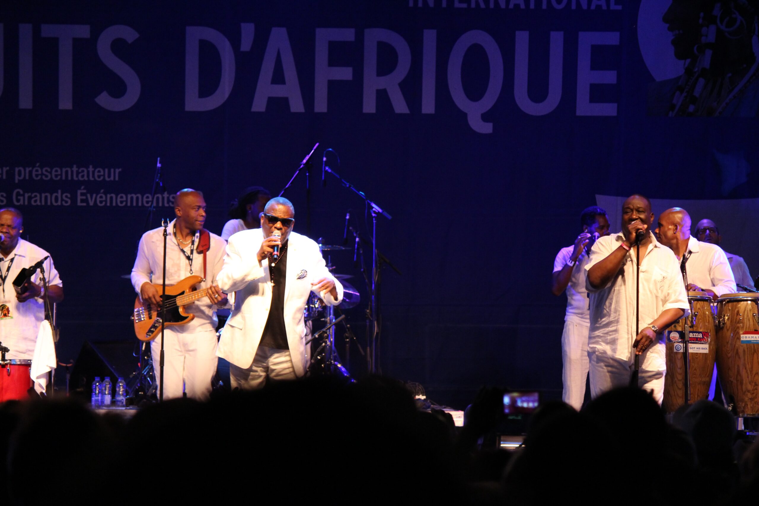 Tabou Combo on stage in Montreal, 2014